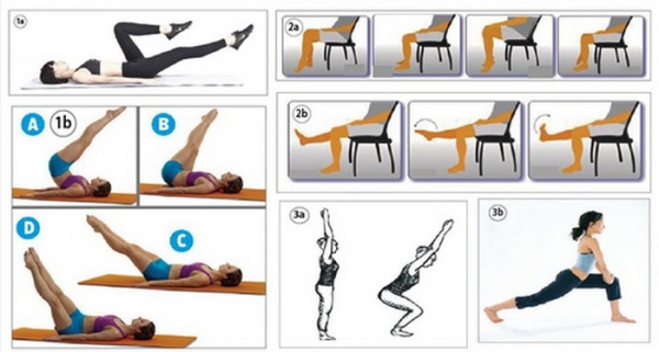 6 bài tập thể dục tốt cho người suy giãn tĩnh mạch