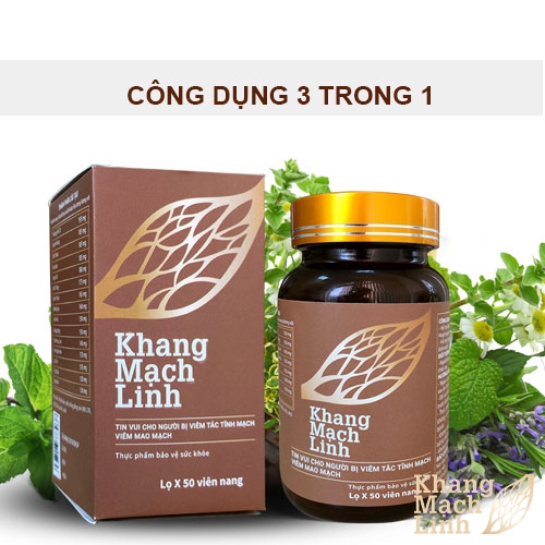 Công dụng 3 trong 1 của sản phẩm Khang Mạch Linh